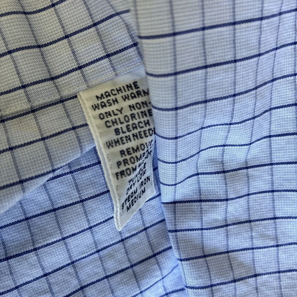 Vintage Polo Ralph Lauren Andrew Button Up Shirt Men's L‎ 16.5 34/35 Blue